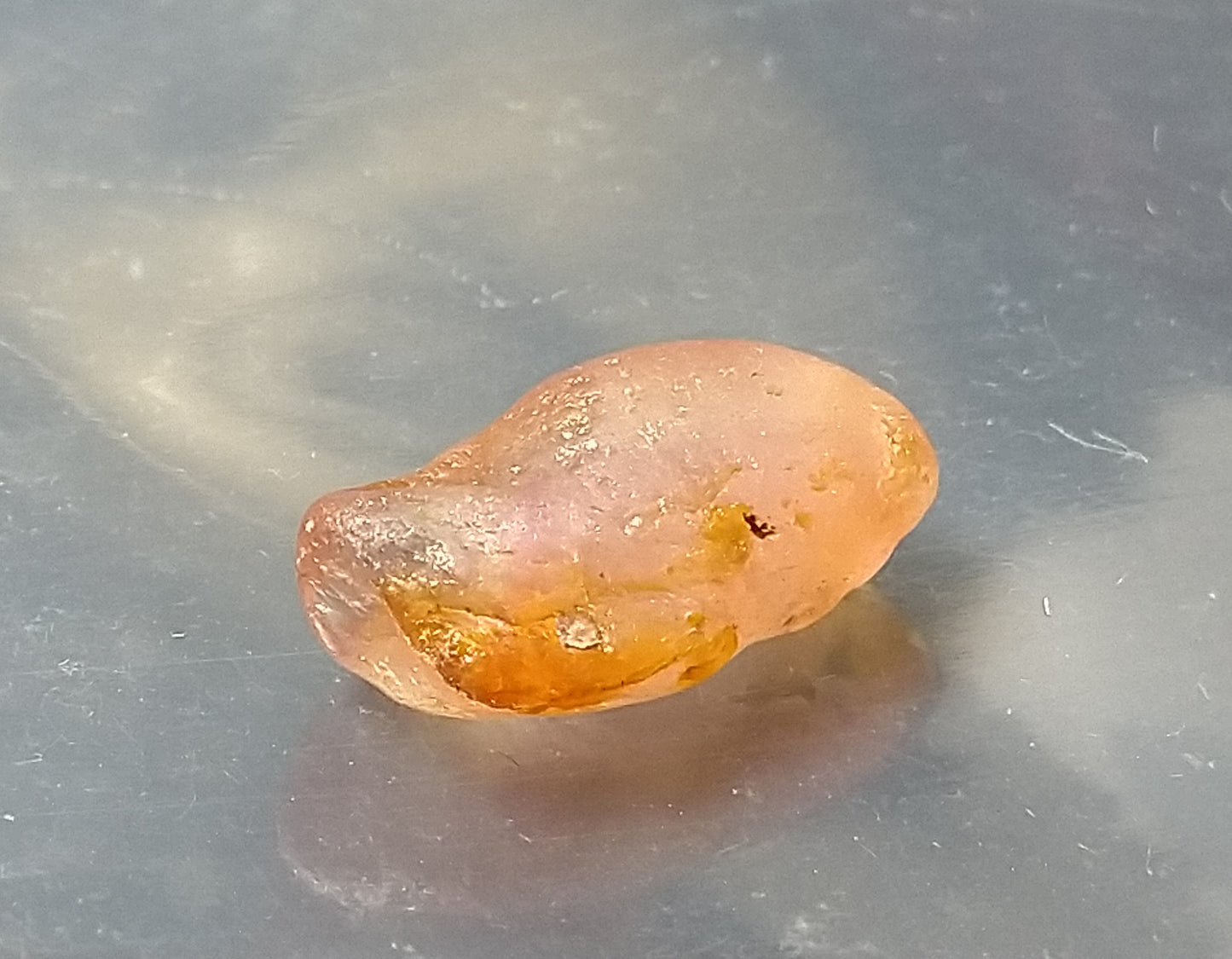 Padparadscha Sapphire 5ct Rough Natural Stone.