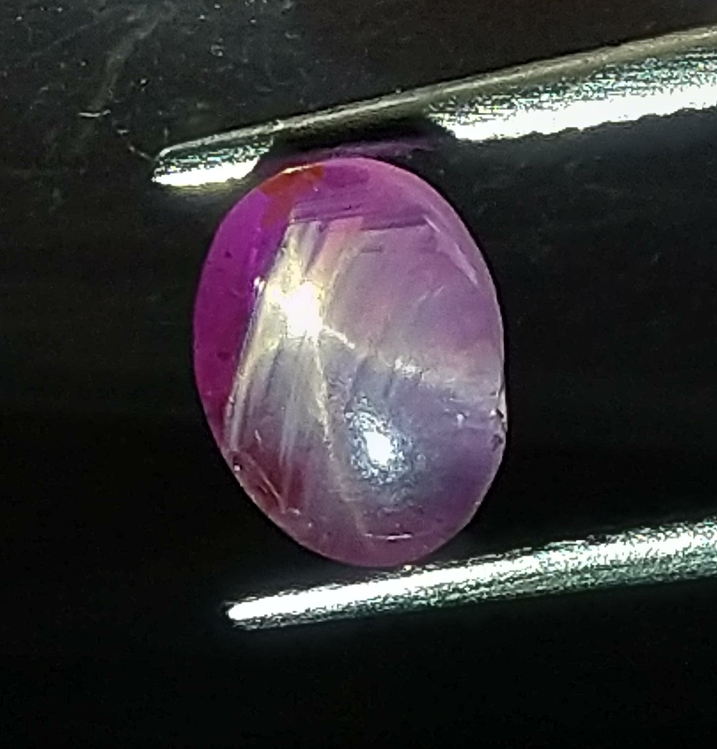 Star Sapphire 1ct Bi-Colour Very Rare Stone