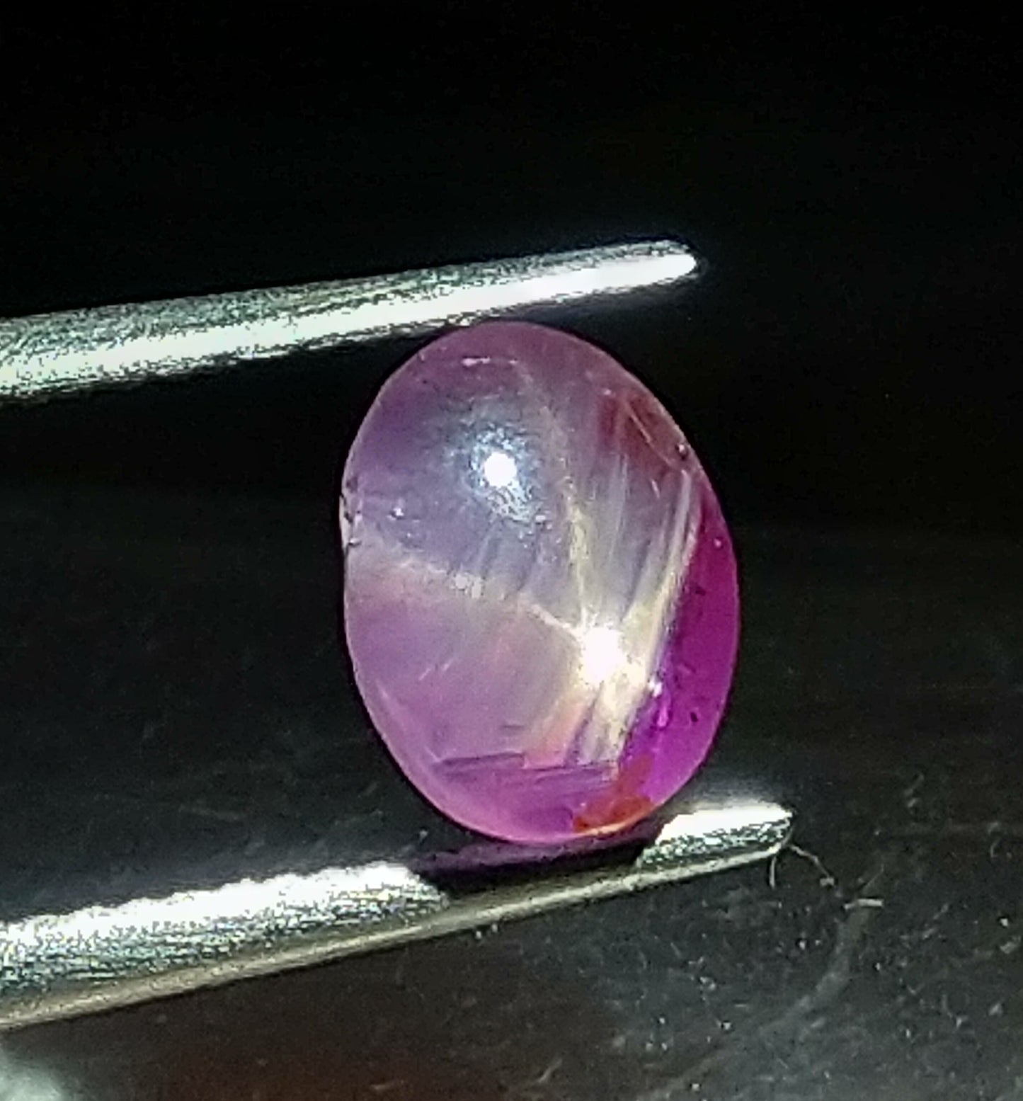 Star Sapphire 1ct Bi-Colour Very Rare Stone