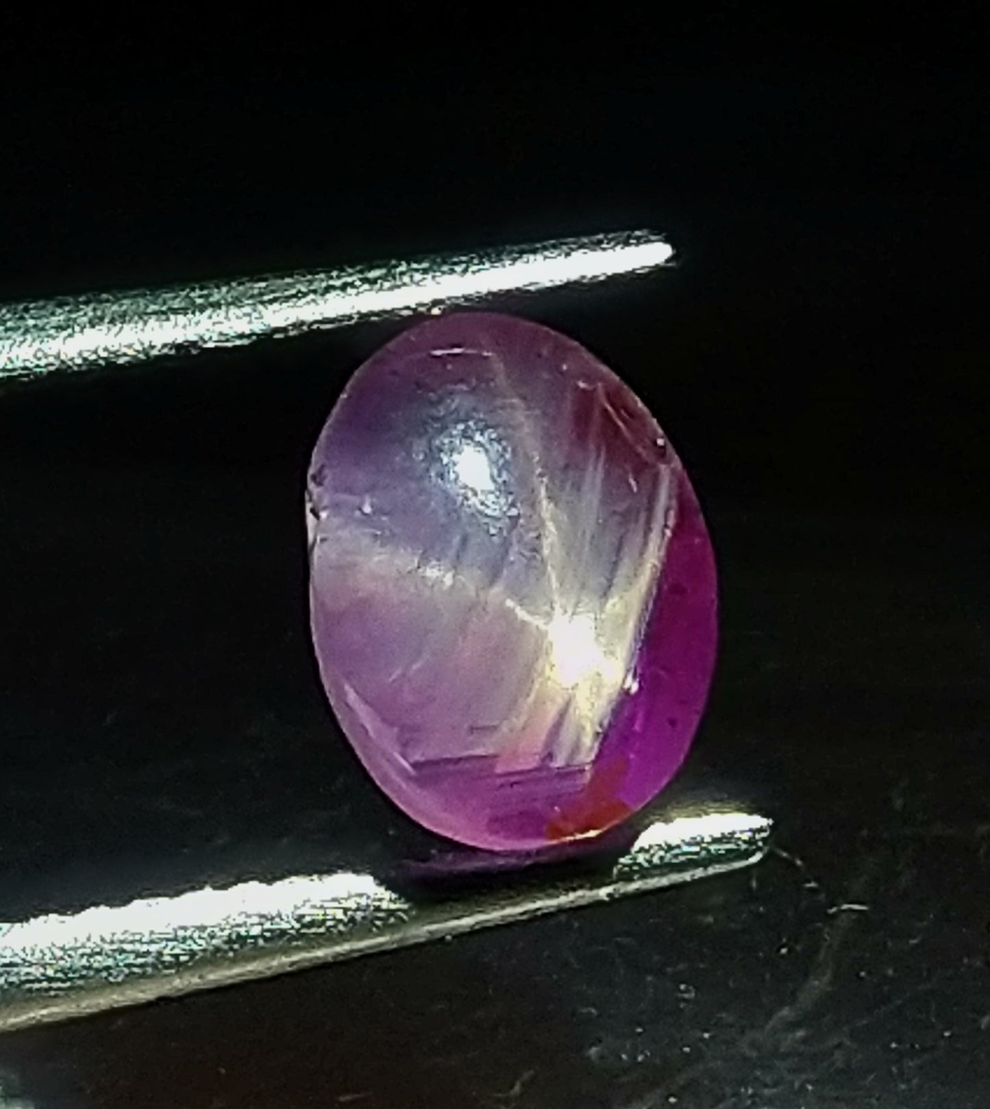 Star Sapphire 1ct Bi-Colour Very Rare Stone