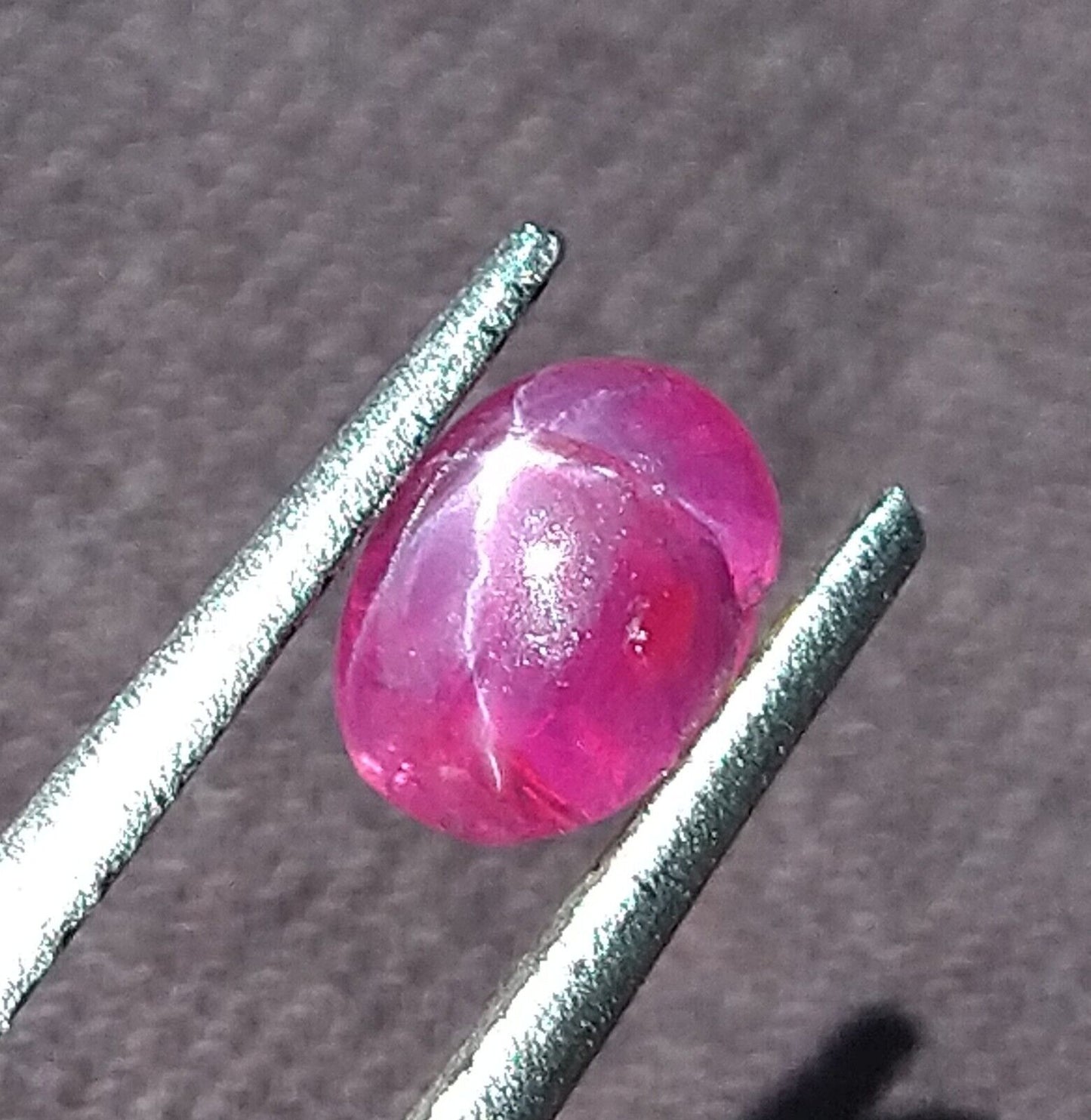 Star Sapphire 0.99ct Natural Beautiful Colors Stone.