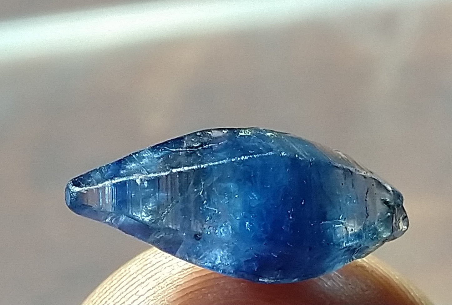 Blue Sapphire 3.35ct Heated Crystal Stone.