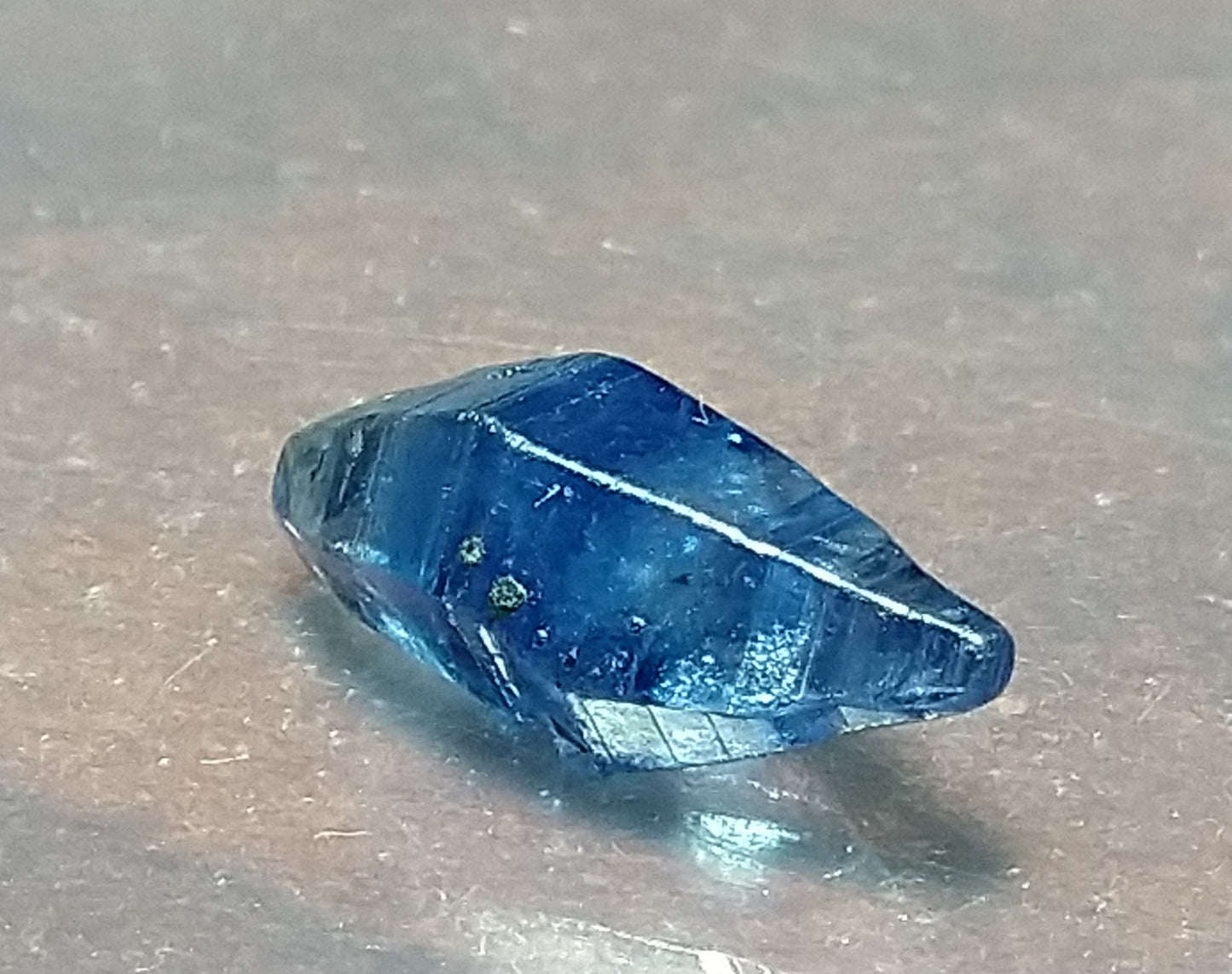 Blue Sapphire 3.35ct Heated Crystal Stone.