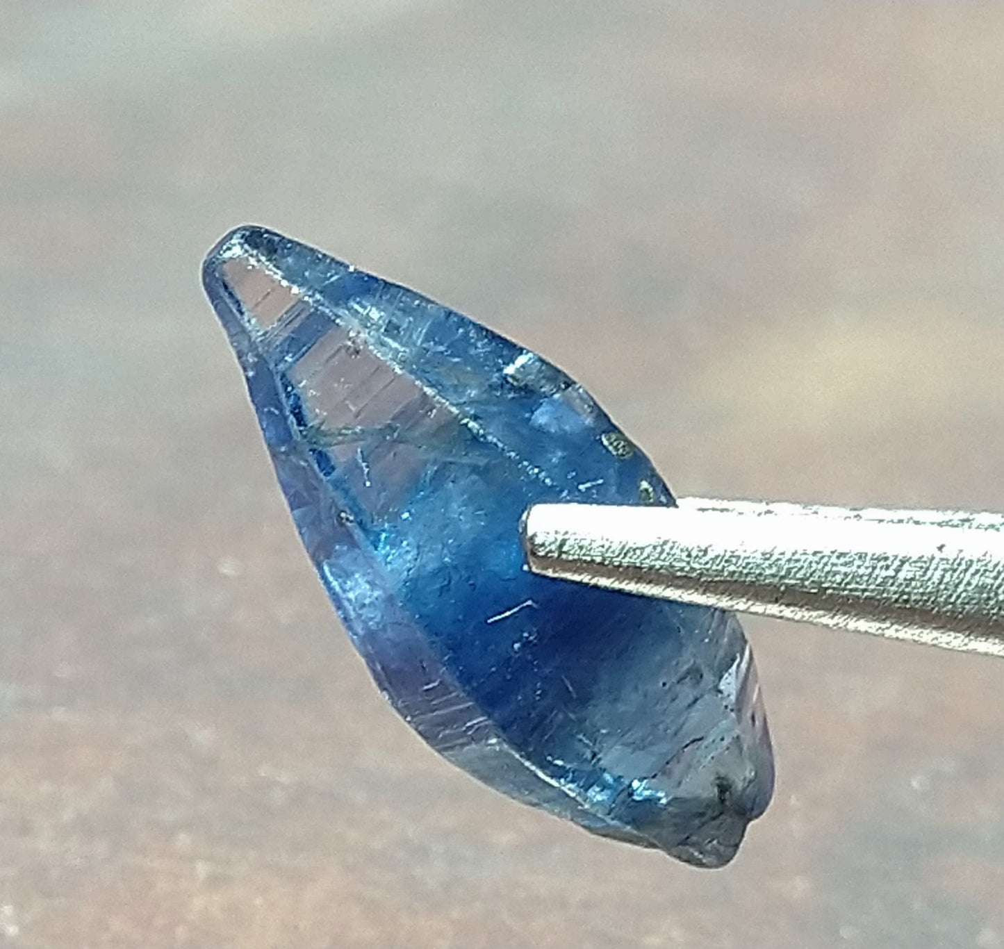 Blue Sapphire 3.35ct Heated Crystal Stone.