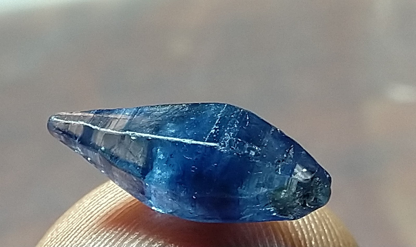 Blue Sapphire 3.35ct Heated Crystal Stone.