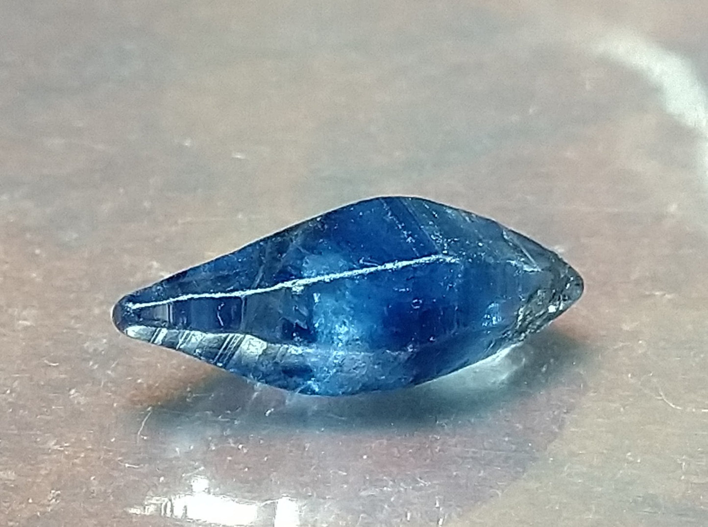 Blue Sapphire 3.35ct Heated Crystal Stone.