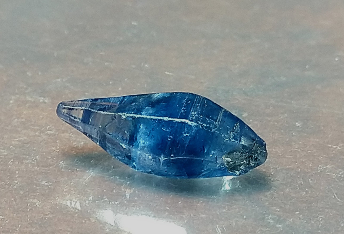 Blue Sapphire 3.35ct Heated Crystal Stone.