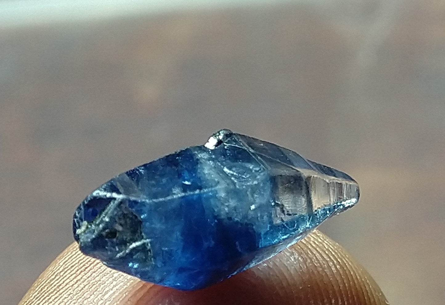 Blue Sapphire 3.35ct Heated Crystal Stone.