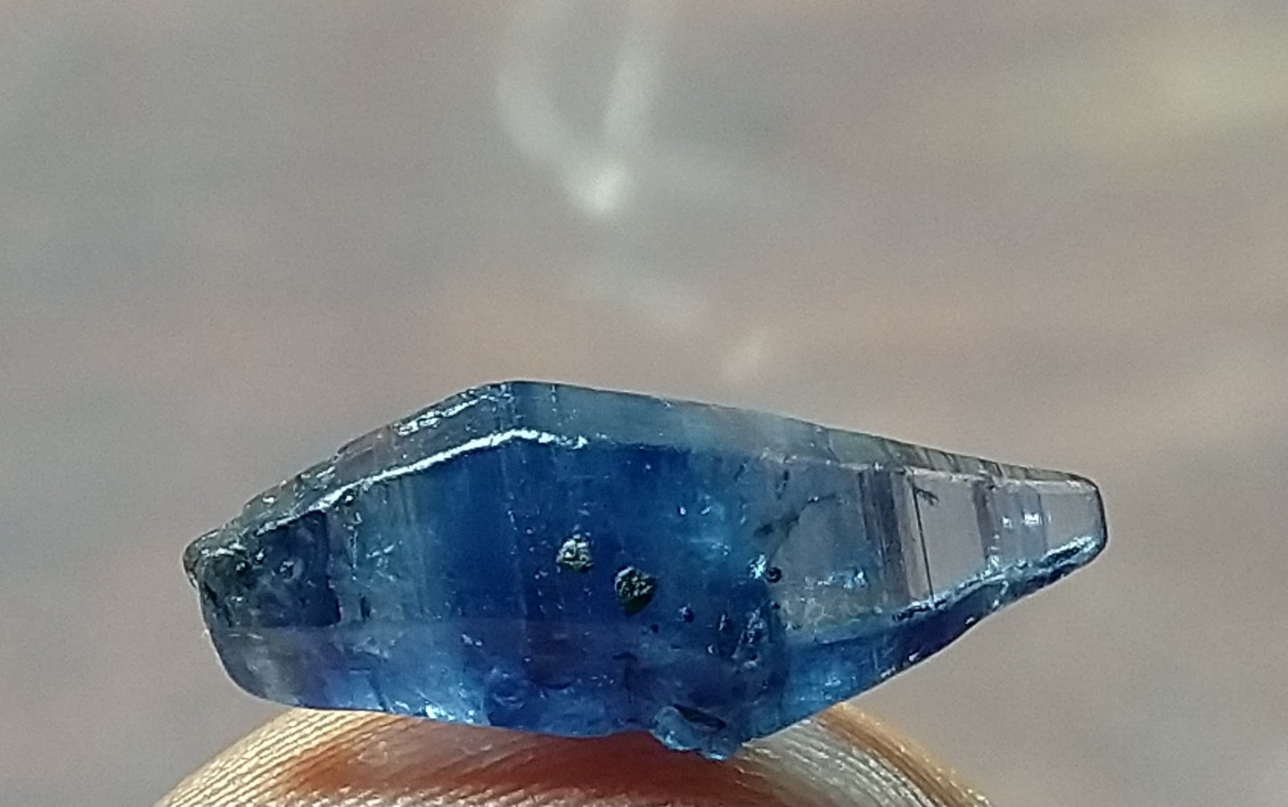 Blue Sapphire 3.35ct Heated Crystal Stone.