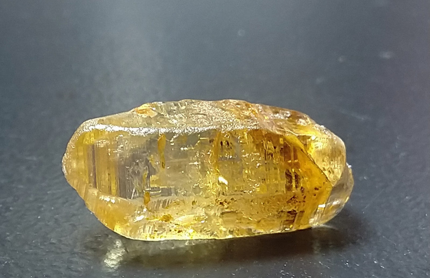 Natural Yellow Sapphire 9ct Natural Crystal Stone.