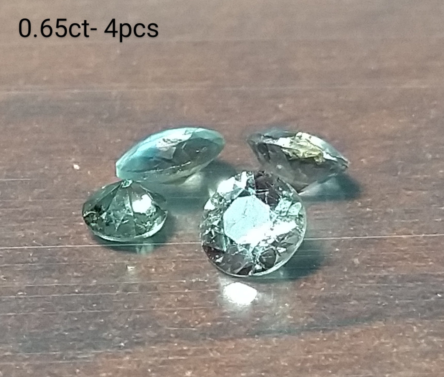 Natural Alexandrite 0.65ct -4pcs Stone Lot.