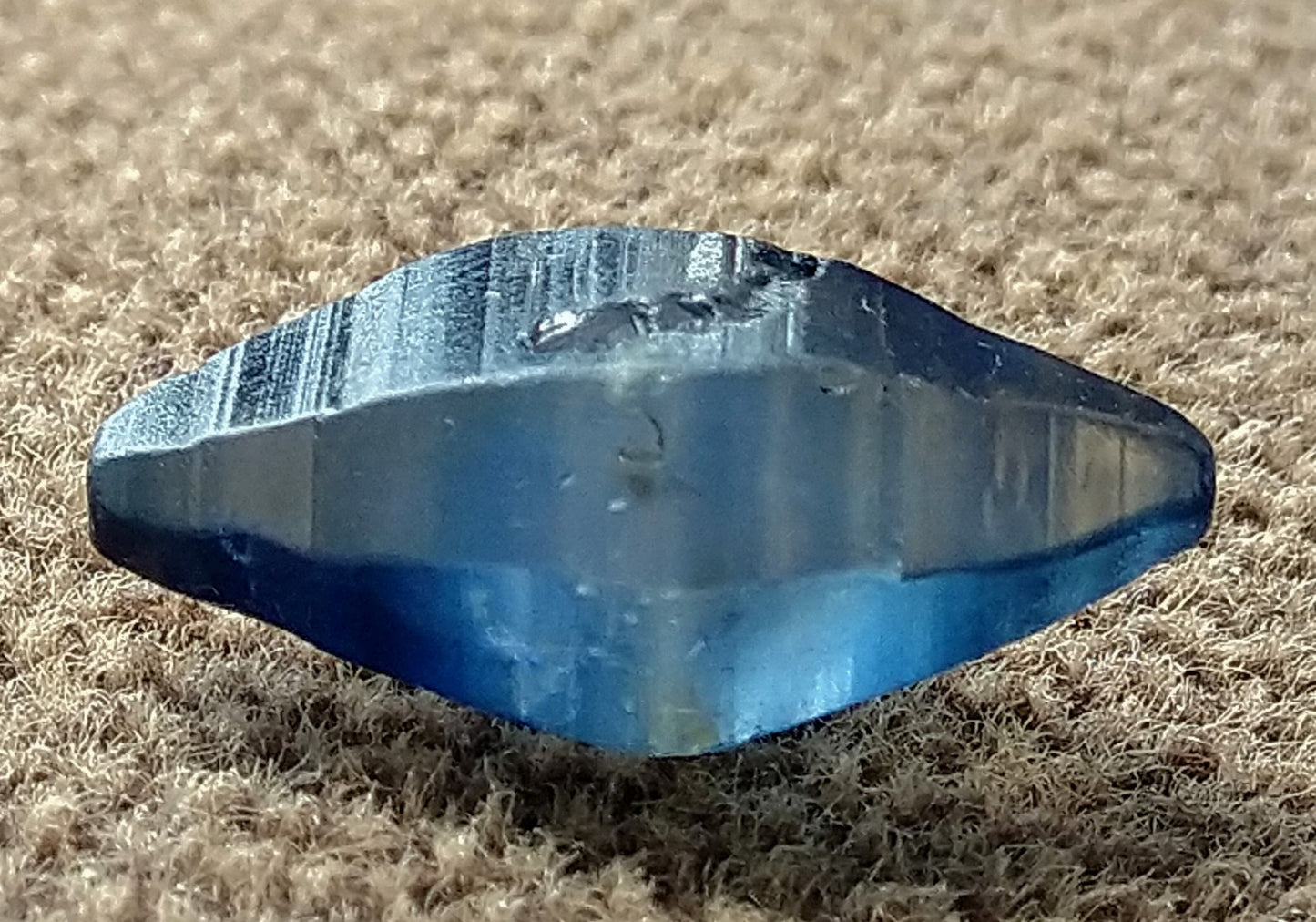 Blue Sapphire 12.60ct Natural Crystal Stone.