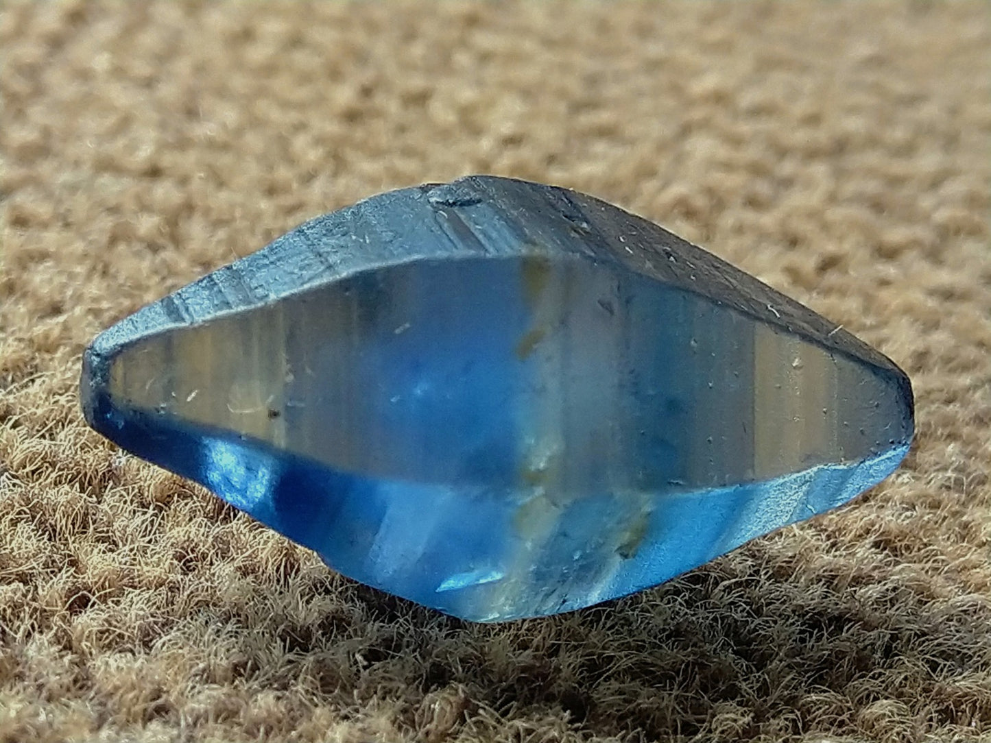 Blue Sapphire 12.60ct Natural Crystal Stone.