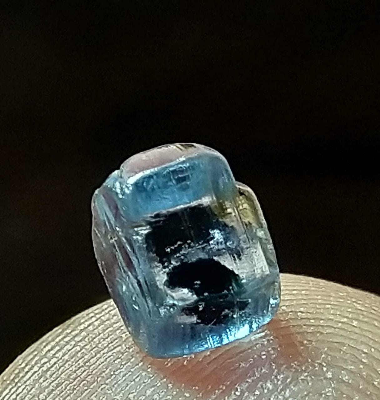 Blue Sapphire 1.18ct Natural Crystal Stone Sri-lanka.