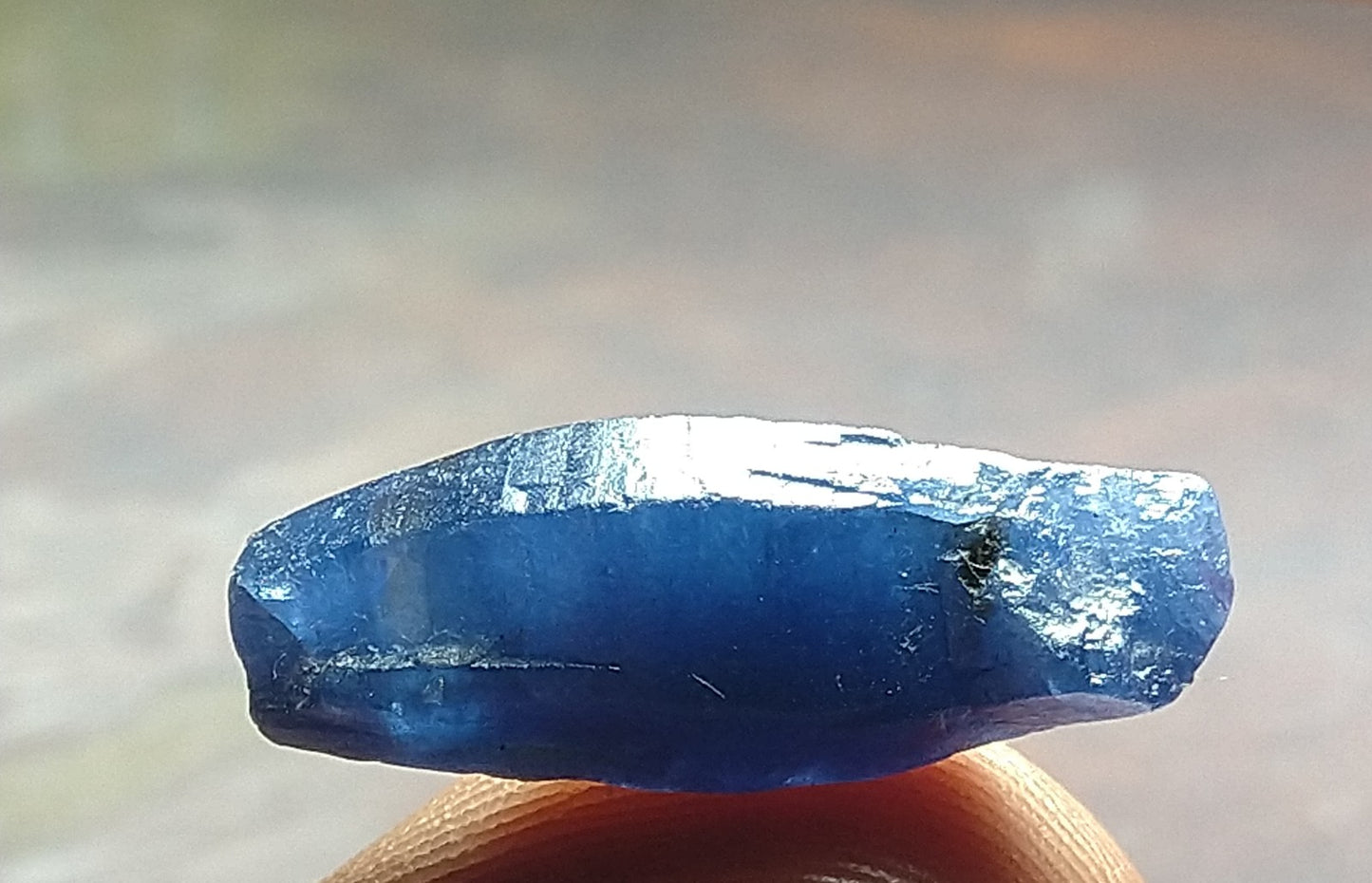 Blue Sapphire Crystal 9ct Stone.