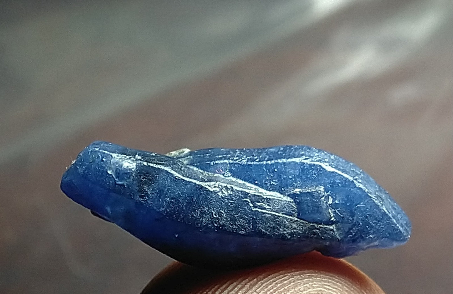 Blue Sapphire Crystal 9ct Stone.