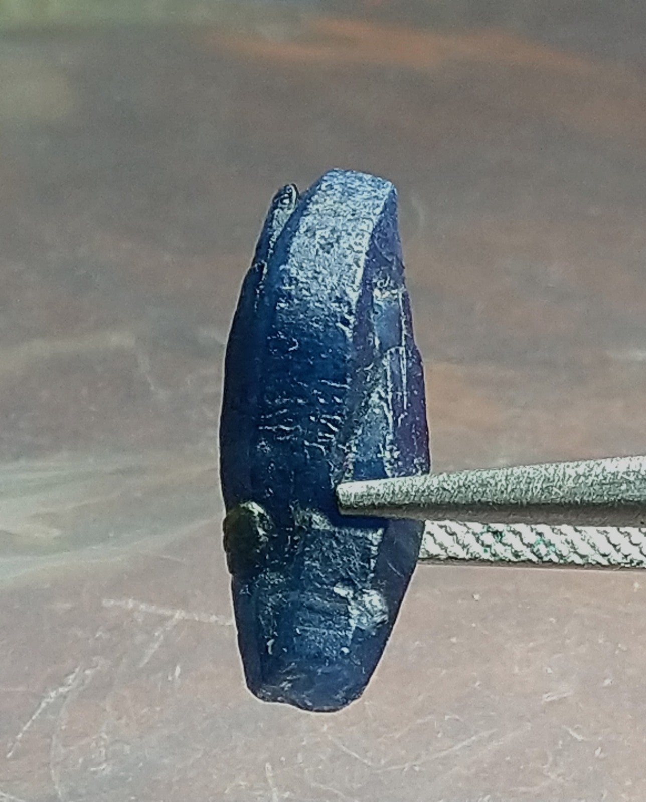 Blue Sapphire Crystal 9ct Stone.