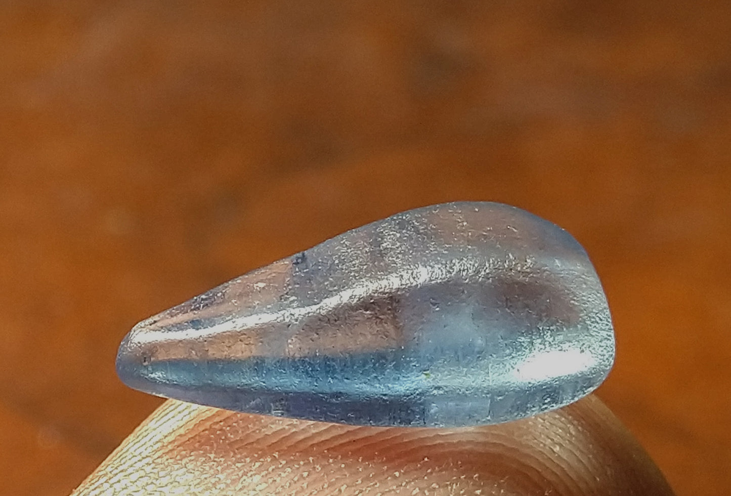 Natural Blue Sapphire 4.05ct Crystal Stone.