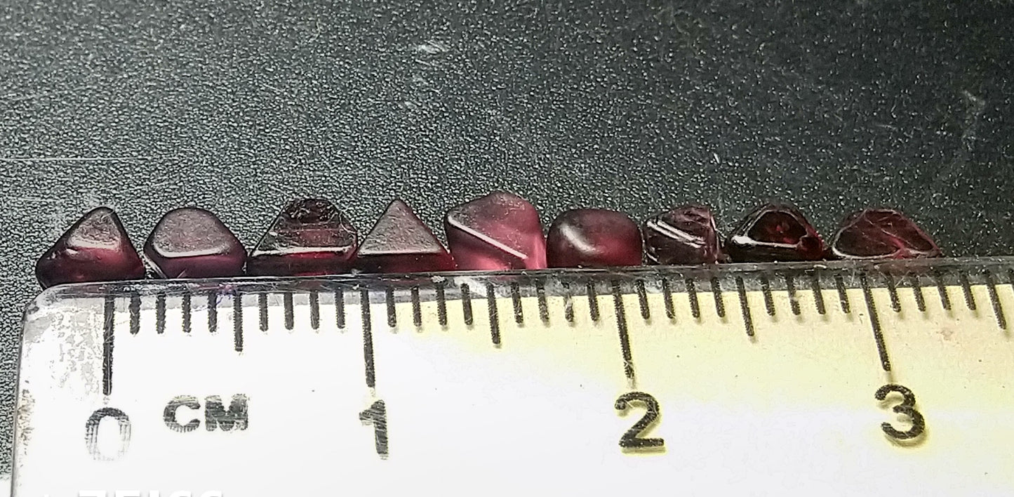 Natural 4.05ct-09pcs Spinel Crystal Lot - Sri-Lanka.