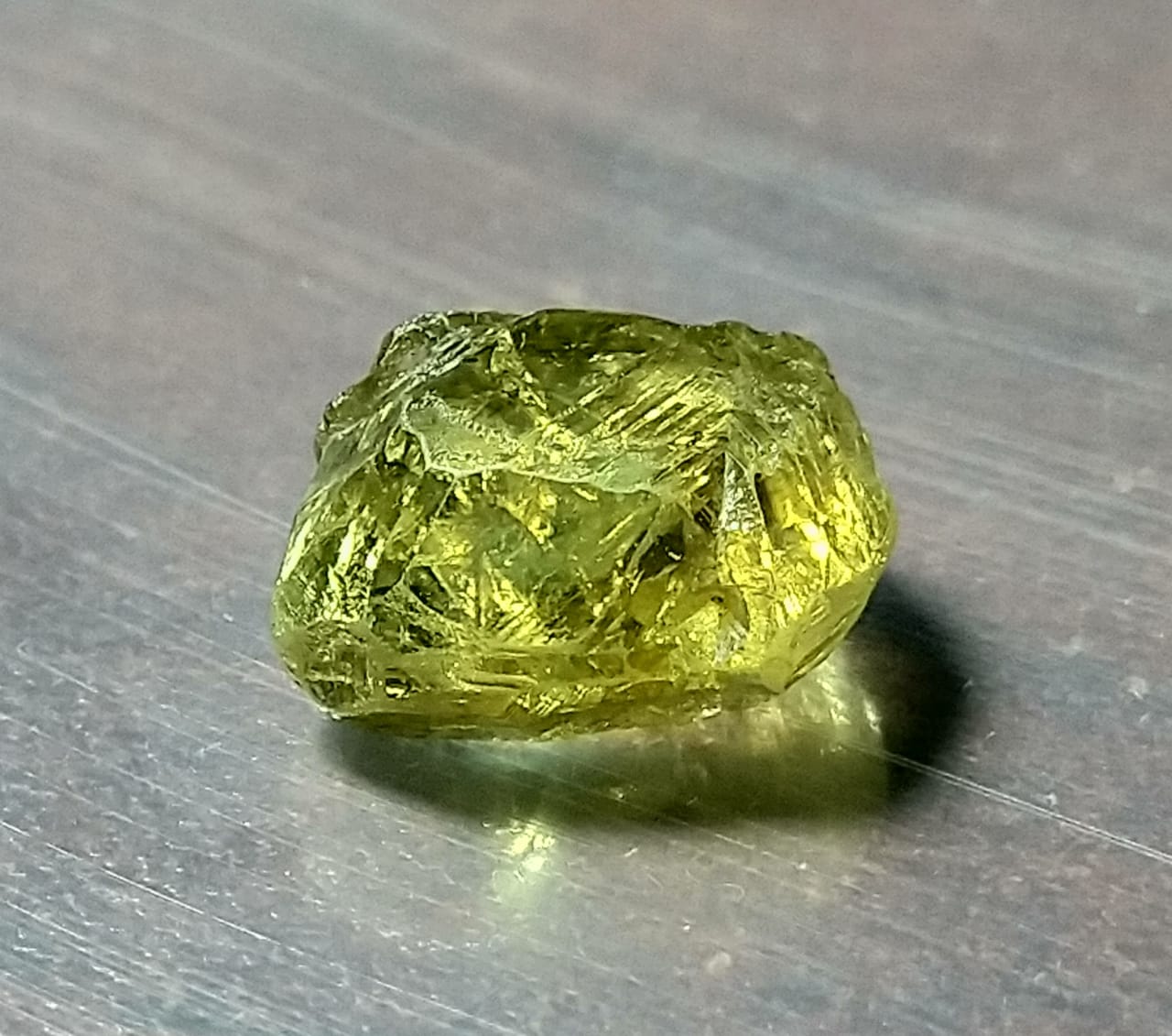 Chrysoberyl Crystal 4.12ct Stone Sri-Lanka.