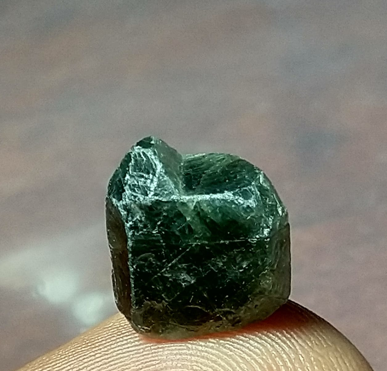 Natural Green Sapphire 6.20ct Crystal Stone.