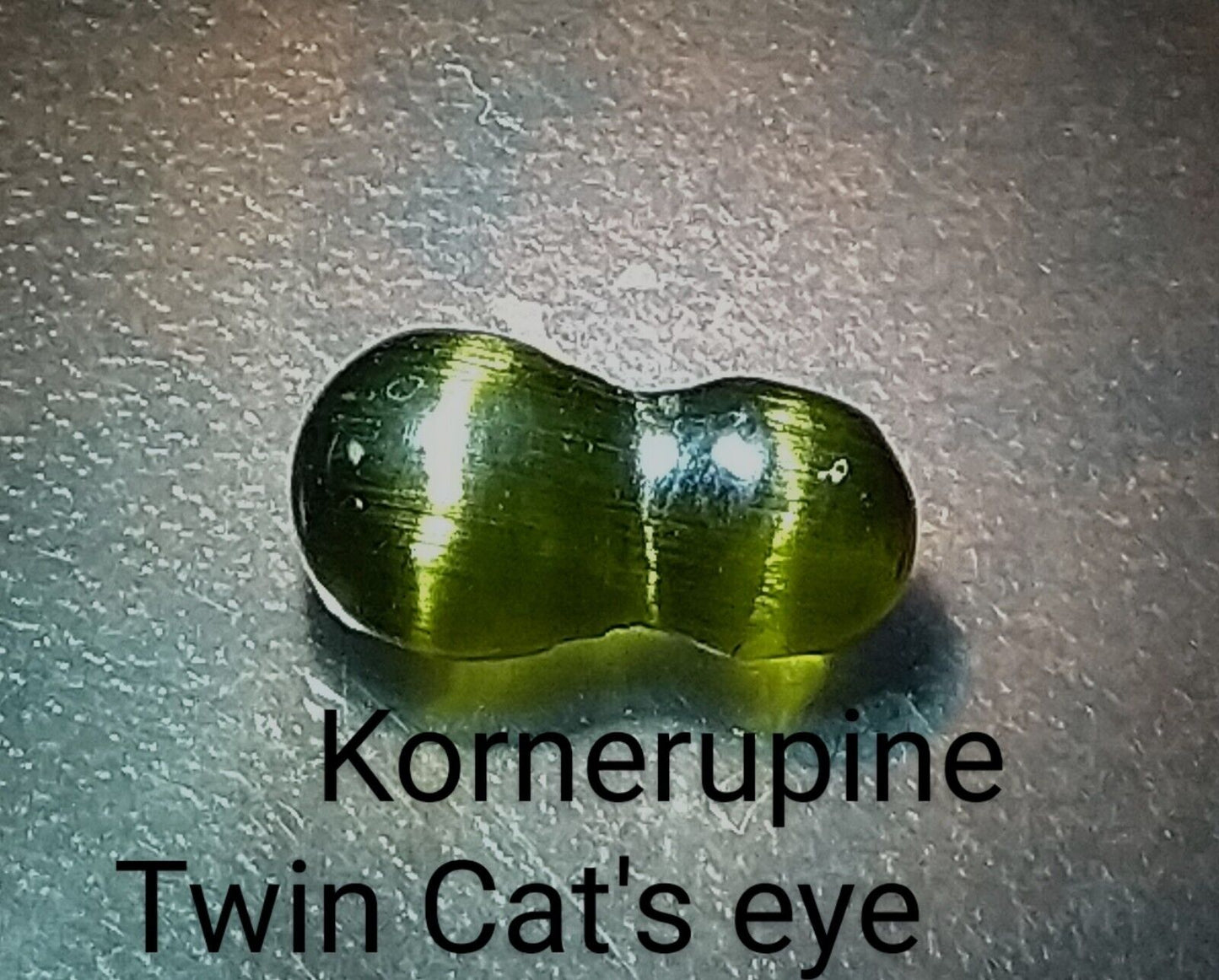 Natural Double Kornerupine Cat's Eye 1.20ct Very Rare Stone