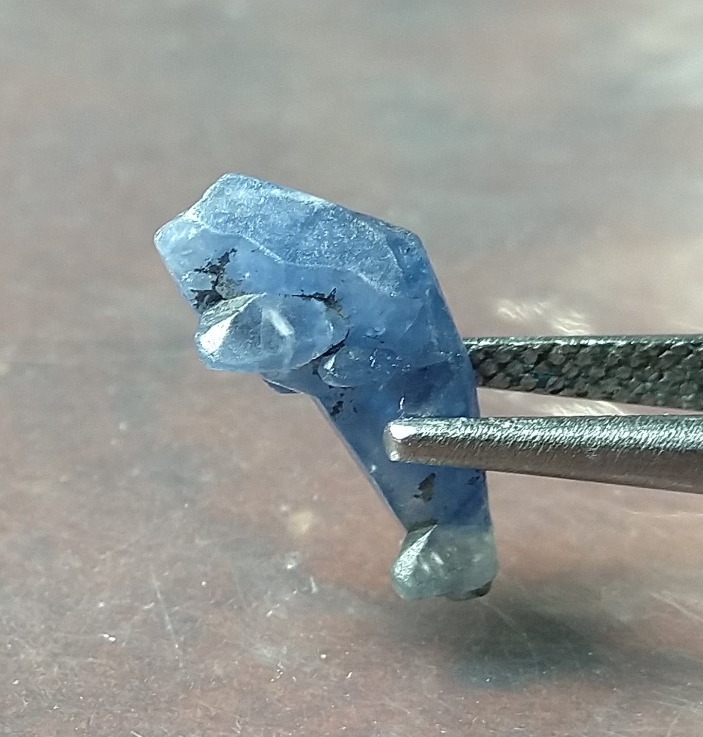 Blue Sapphire 3.75ct Twin Crystal.