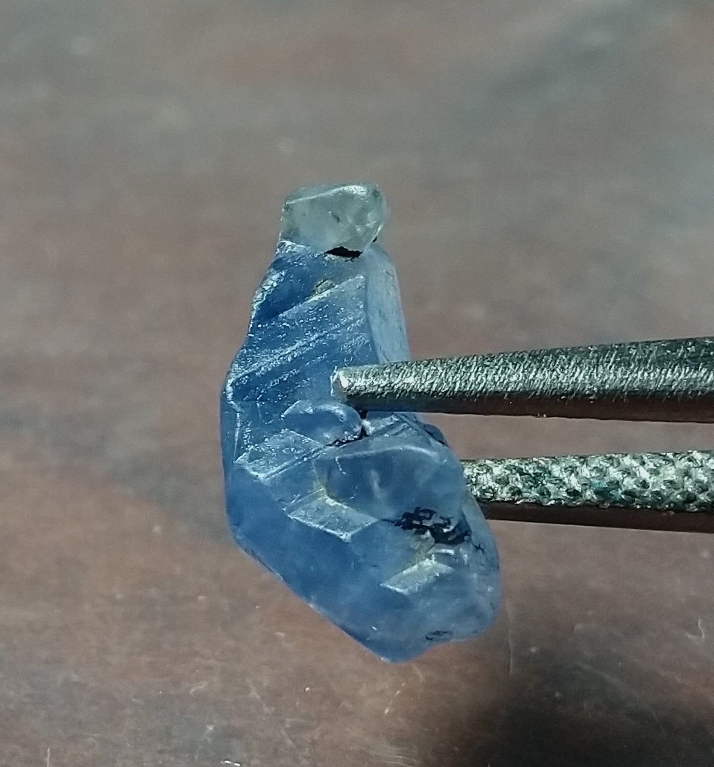 Blue Sapphire 3.75ct Twin Crystal.