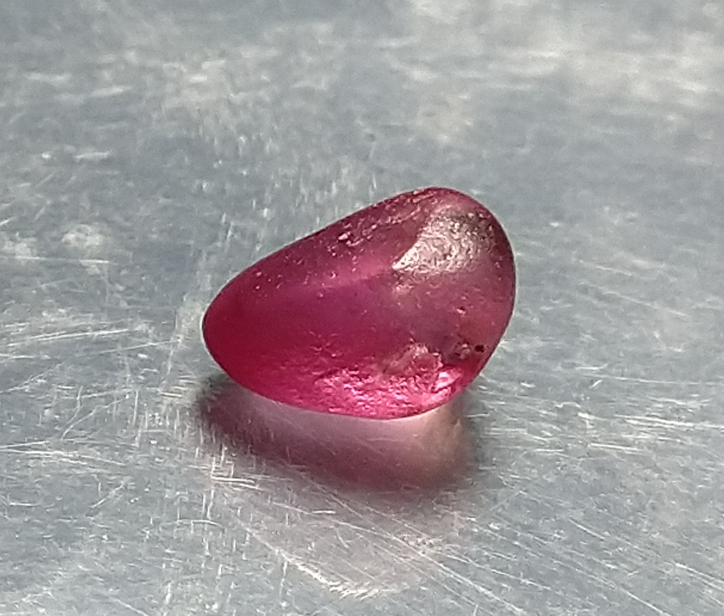 Padparadscha Sapphire 1.10ct Rough Natural Stone.