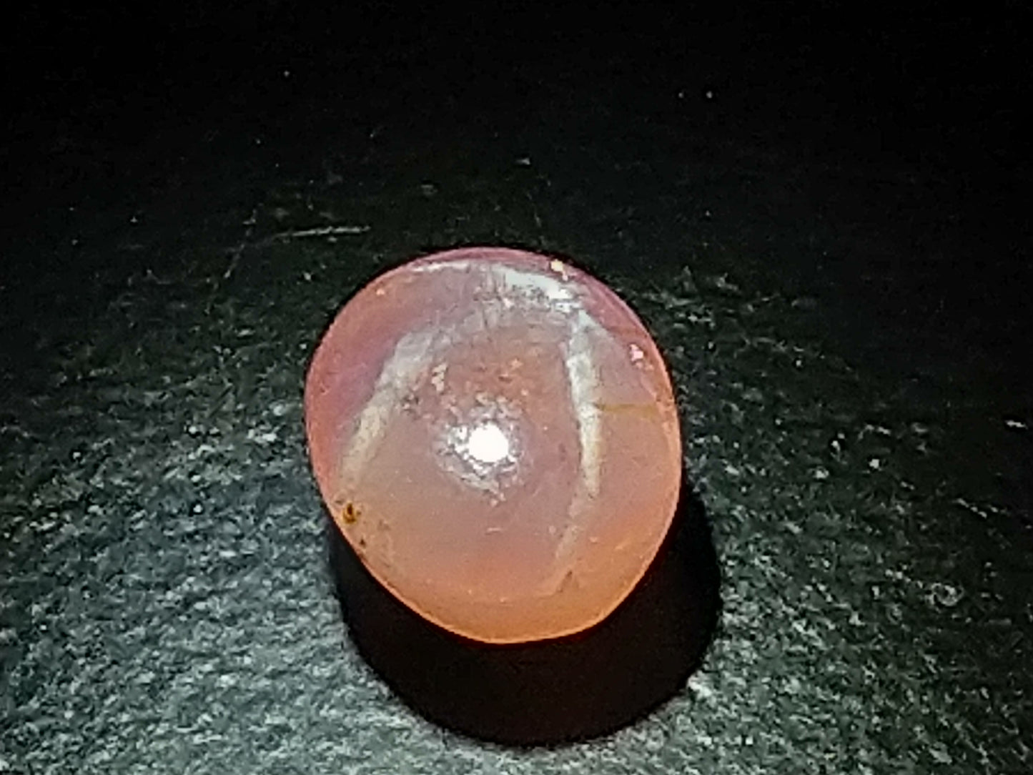 Padparadscha Star Sapphire 2.70ct Rare Color Stone.