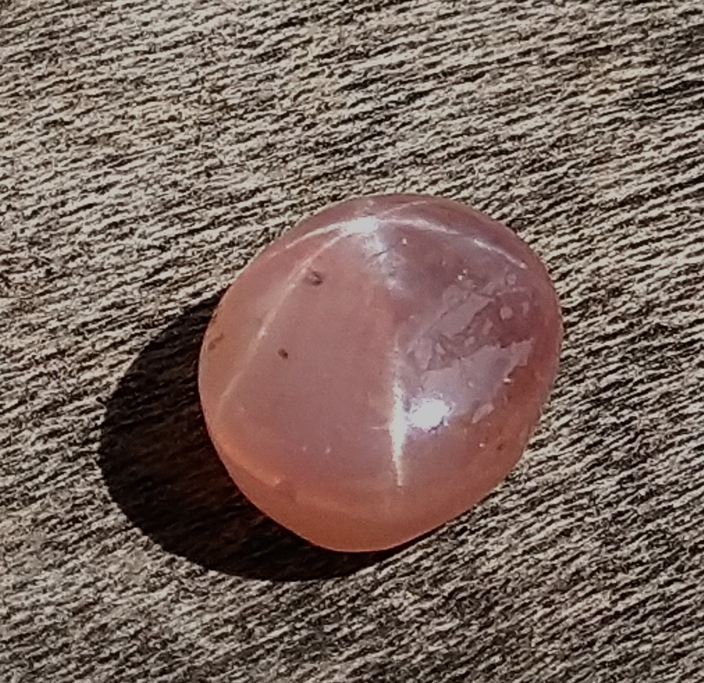 Padparadscha Star Sapphire 2.70ct Rare Color Stone.