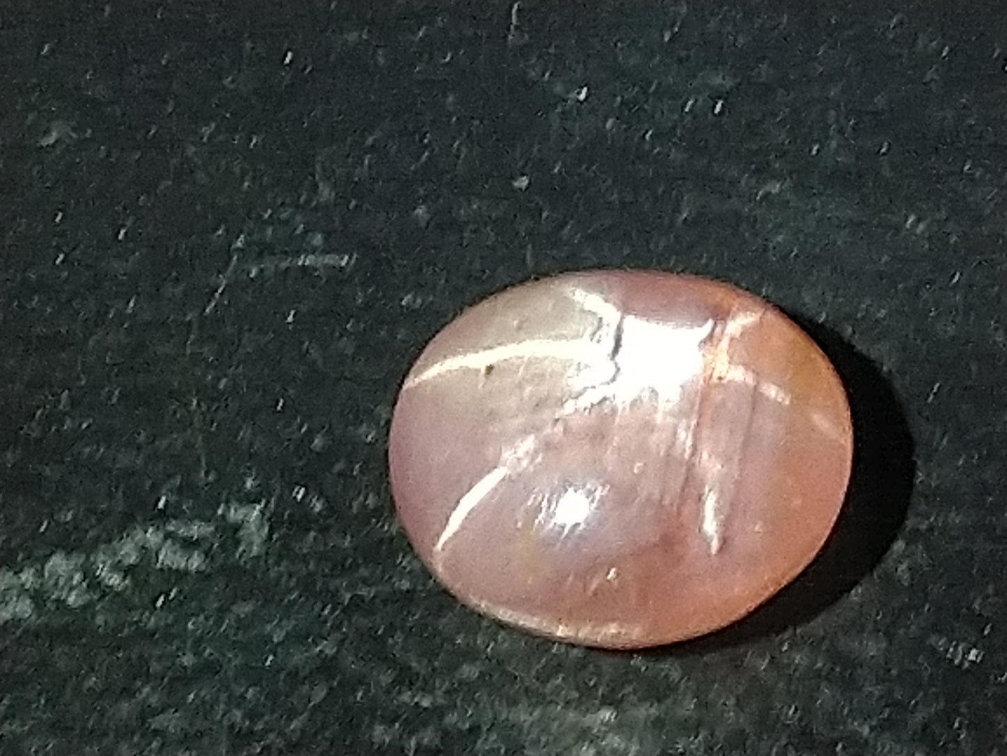 Padparadscha Star Sapphire 2.70ct Rare Color Stone.