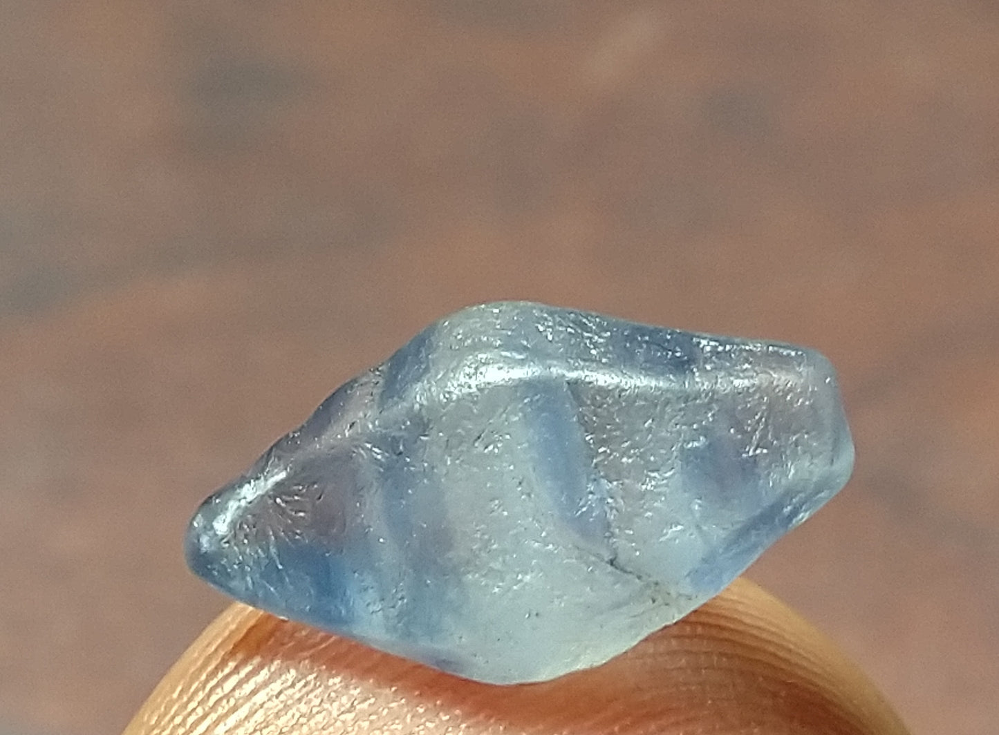 Natural Light Blue Sapphire Crystal 3.90ct Natural Stone