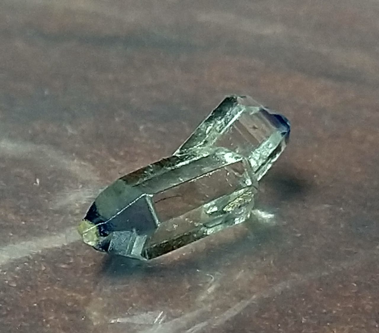 Natural Twin Sapphire 0.85ct Rare Clean Crystal Stone - Sri-Lanka.