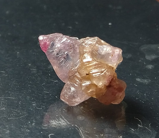 Natural Light Pink Sapphire Twin Crystal 3.85ct Natural Stone