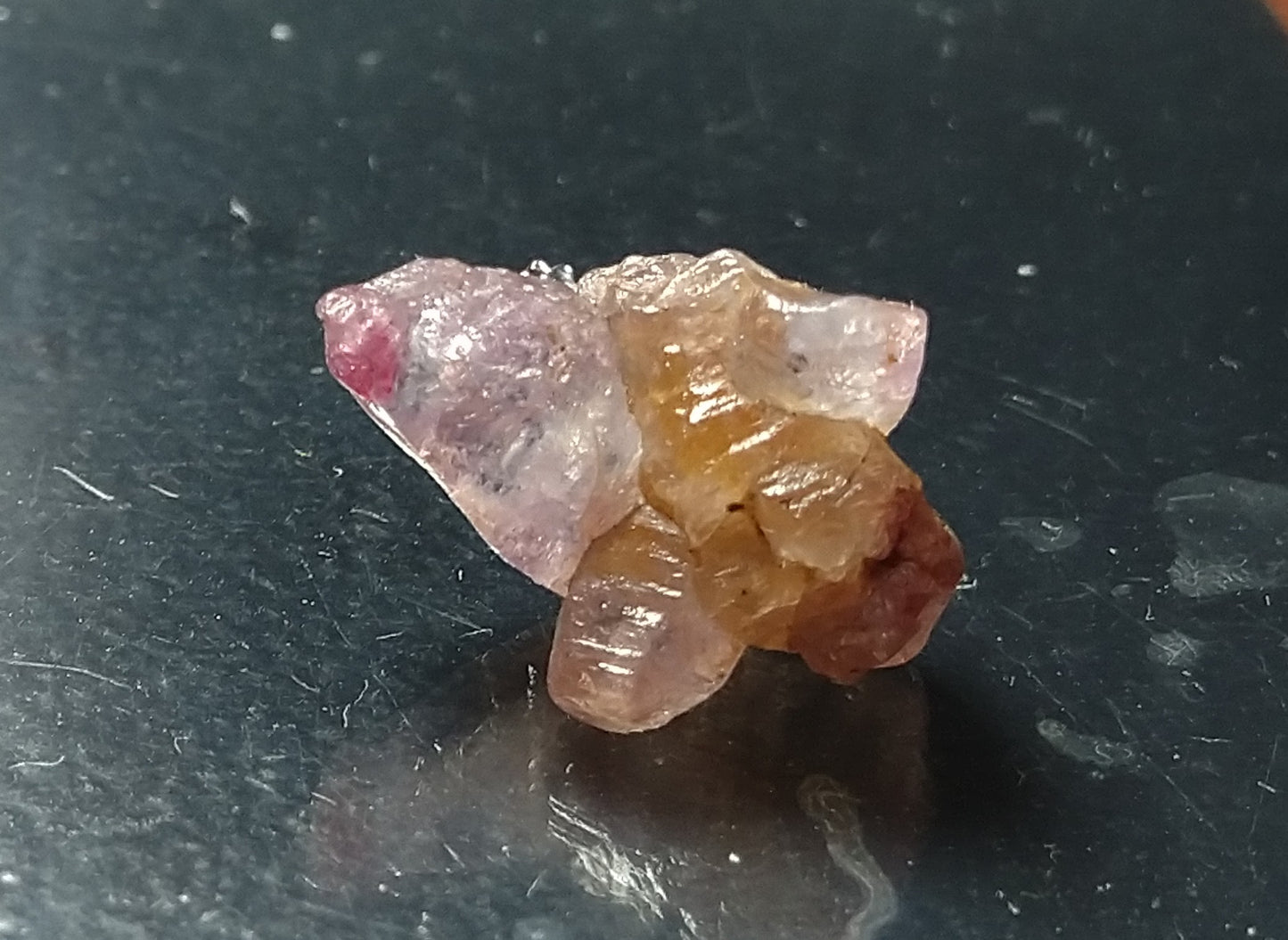 Natural Light Pink Sapphire Twin Crystal 3.85ct Natural Stone