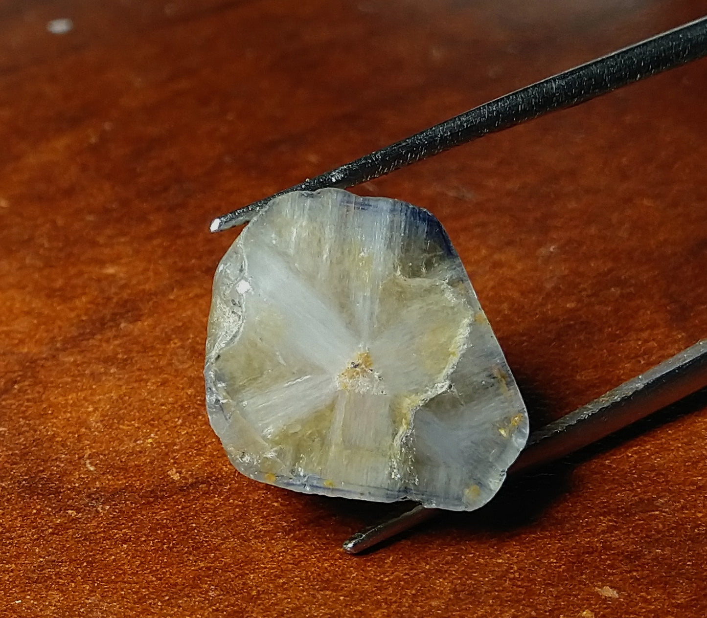 Natural Trapiche Sapphire 17.45ct Stone.