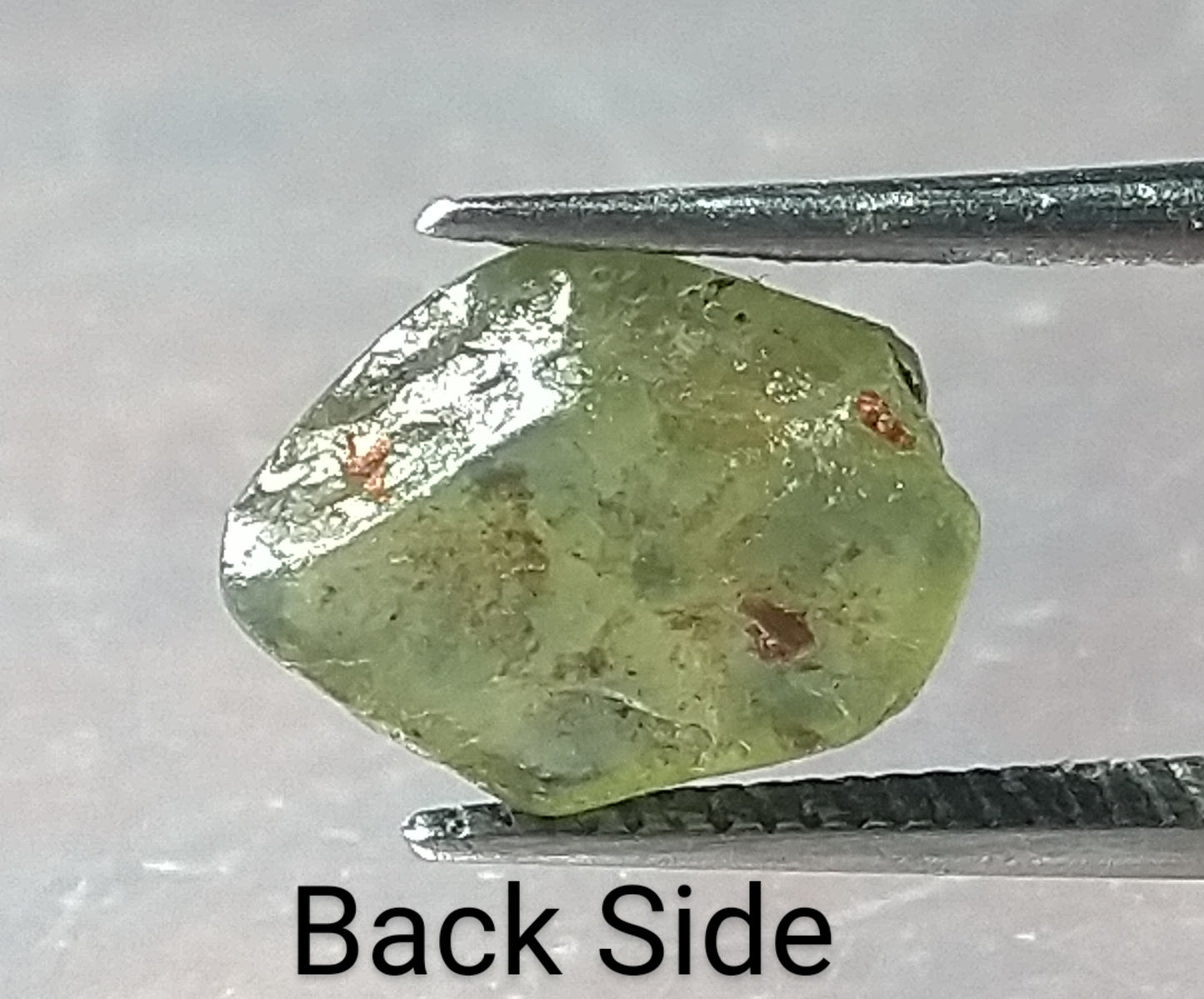 Natural Greenish Yellow Colour Trapiche Sapphire 2.40ct Rare Stone.