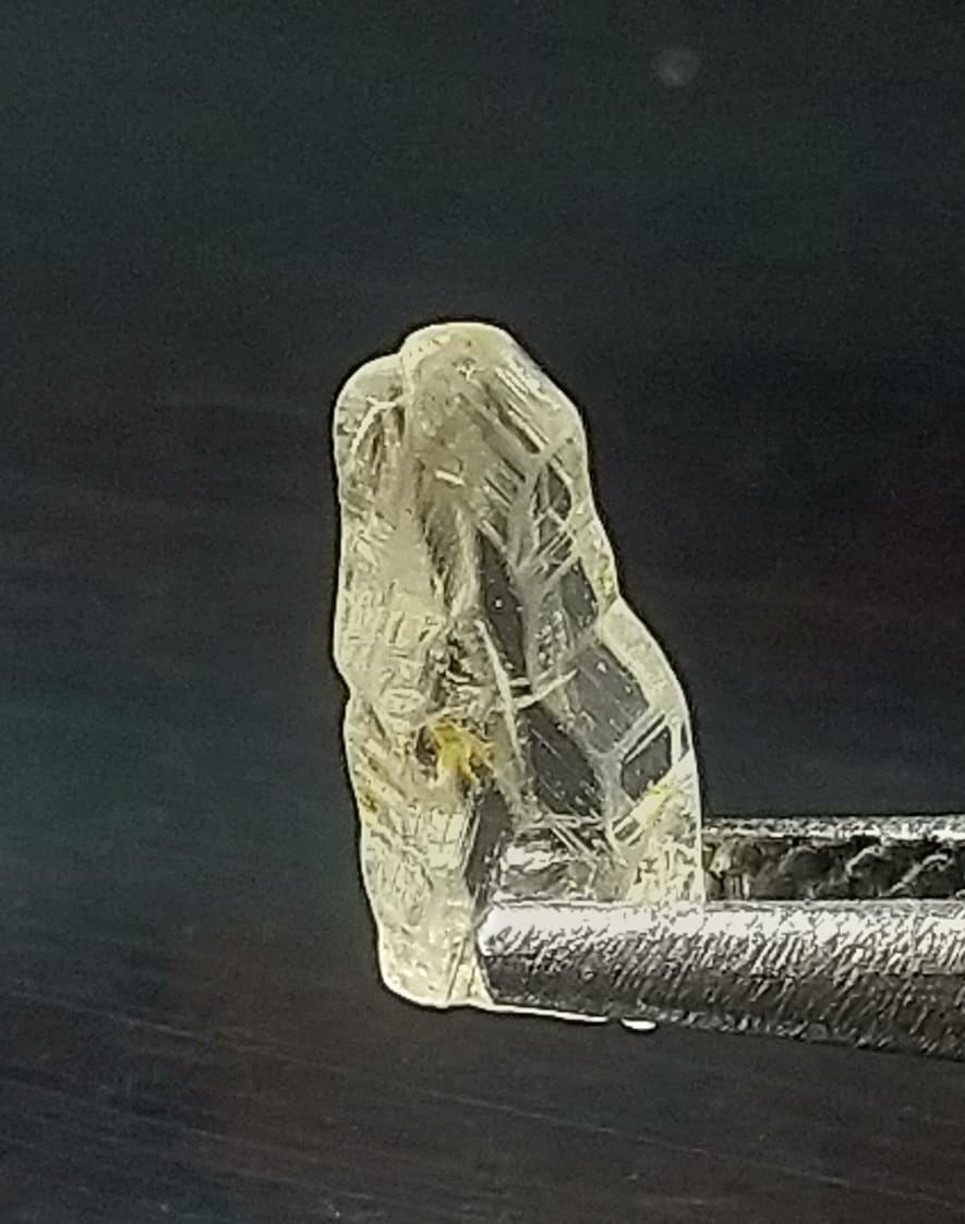 White Chrysoberyl 0.82ct Crystal Stone Sri-Lanka.