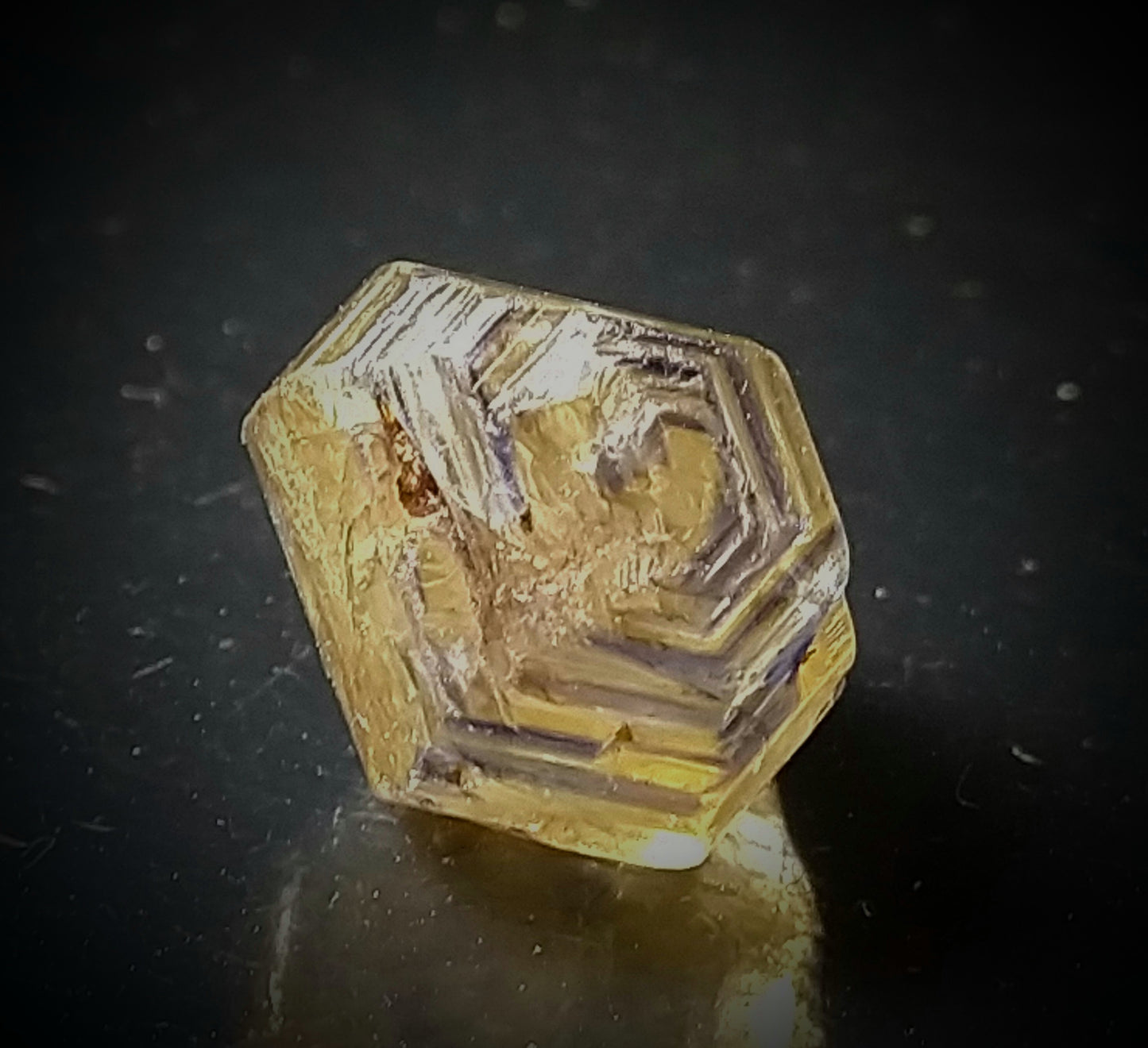 Natural Yellow Sapphire 5.70ct Natural Crystal Stone.