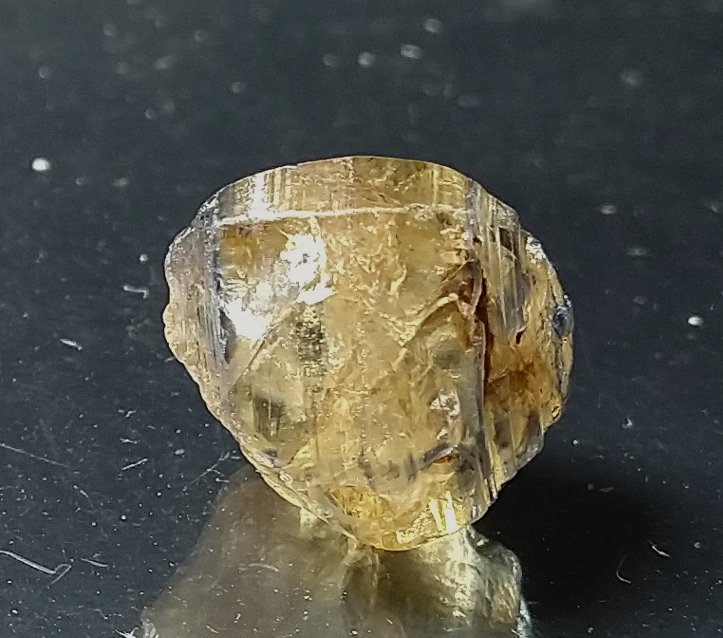 Natural Yellow Sapphire 5.70ct Natural Crystal Stone.