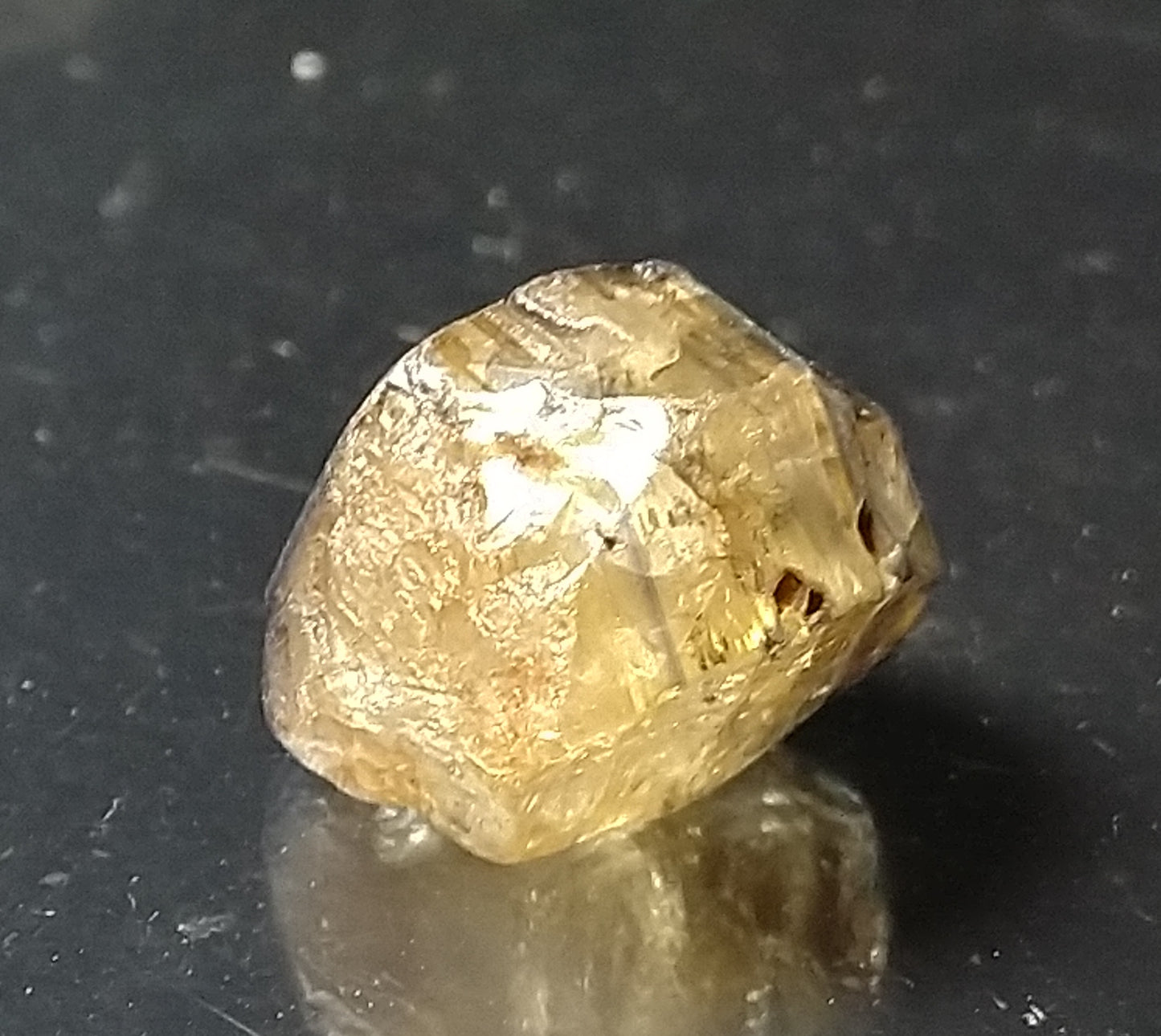 Natural Yellow Sapphire 5.70ct Natural Crystal Stone.