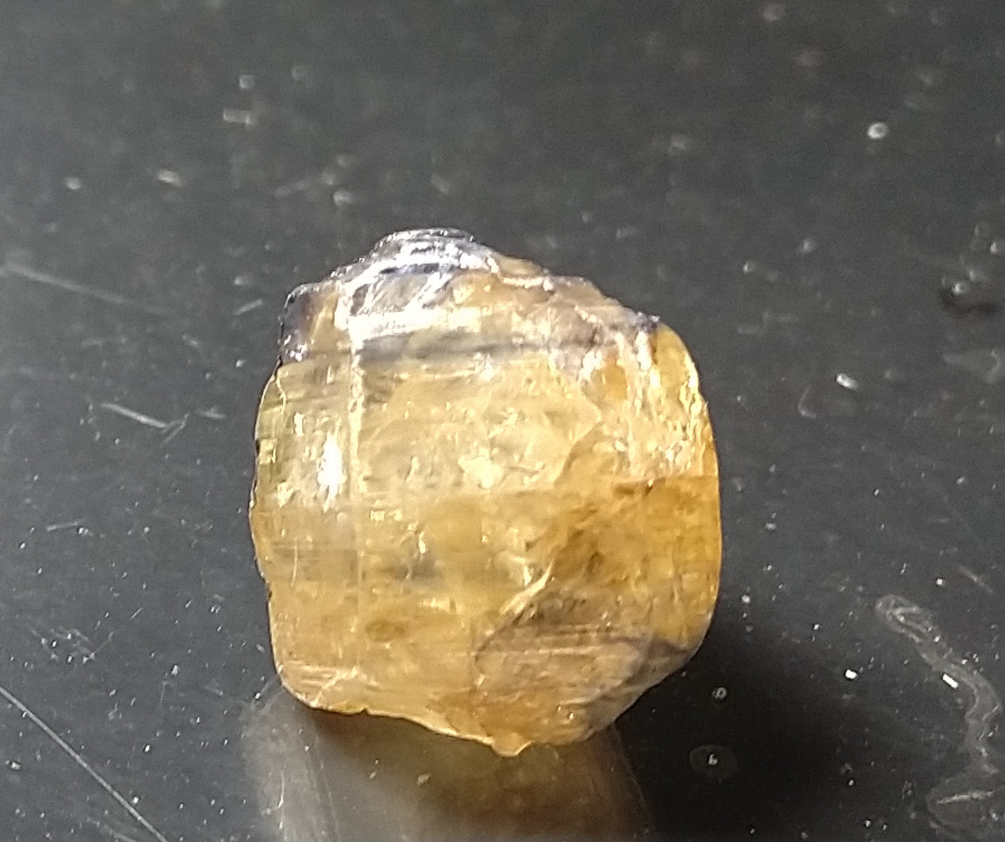 Natural Yellow Sapphire 5.70ct Natural Crystal Stone.