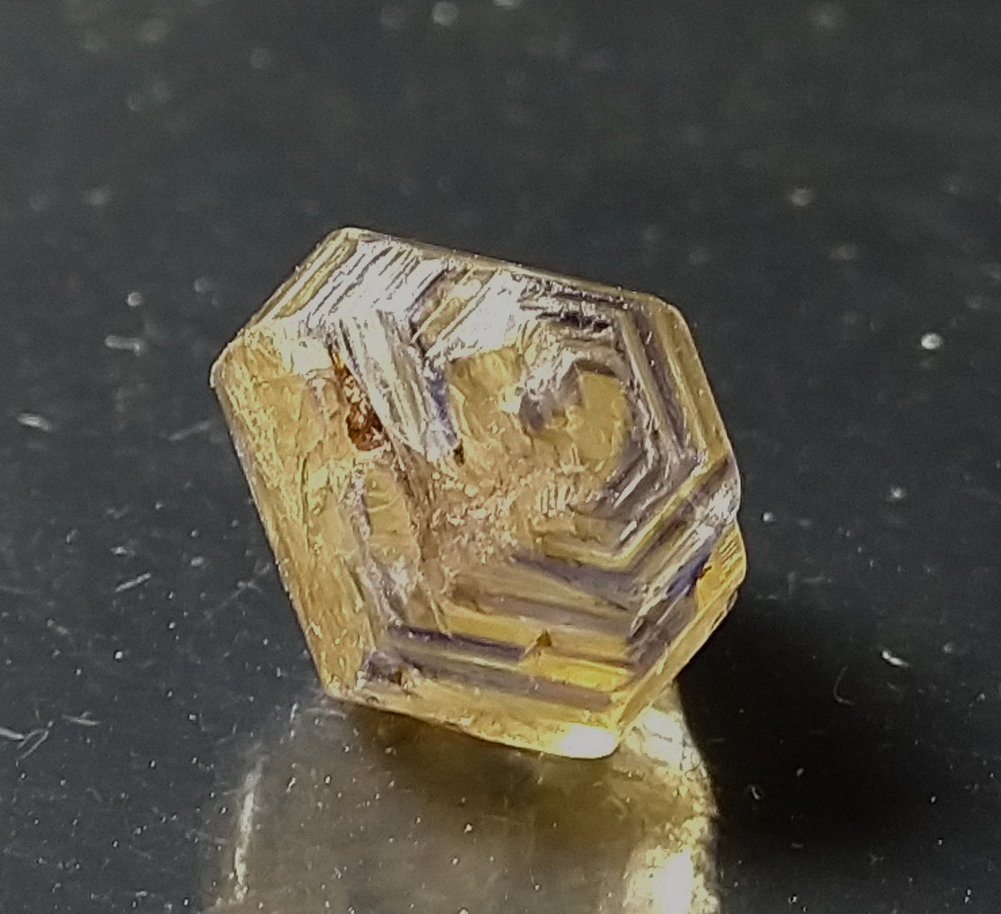 Natural Yellow Sapphire 5.70ct Natural Crystal Stone.