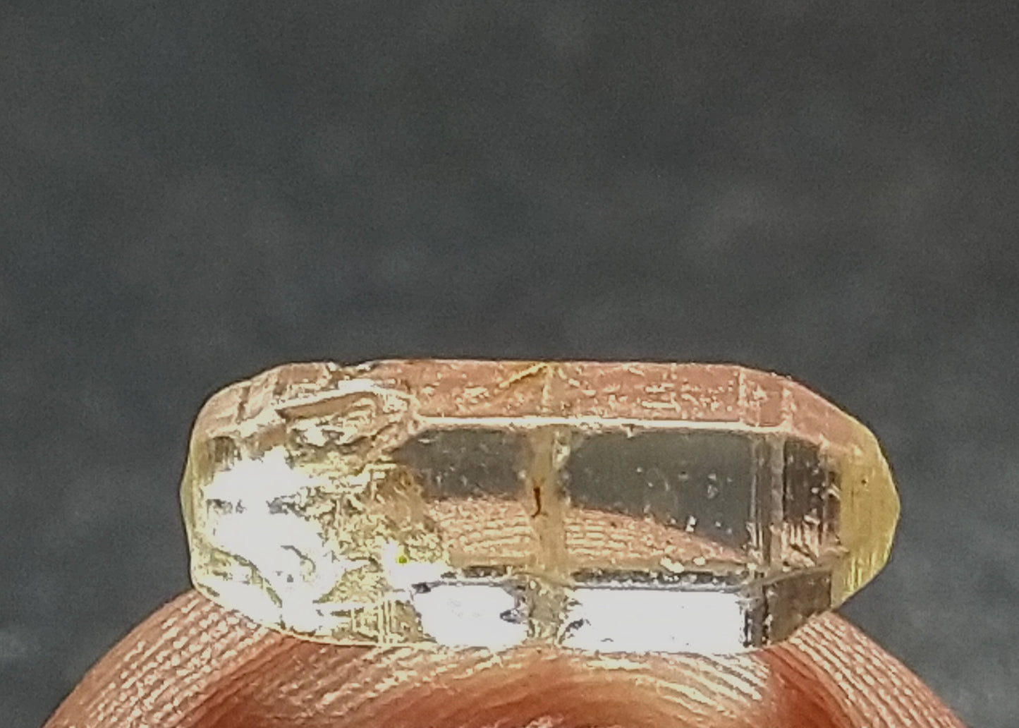 Natural Light Yellow Sapphire 2.25ct Small Facet Grade Stone.