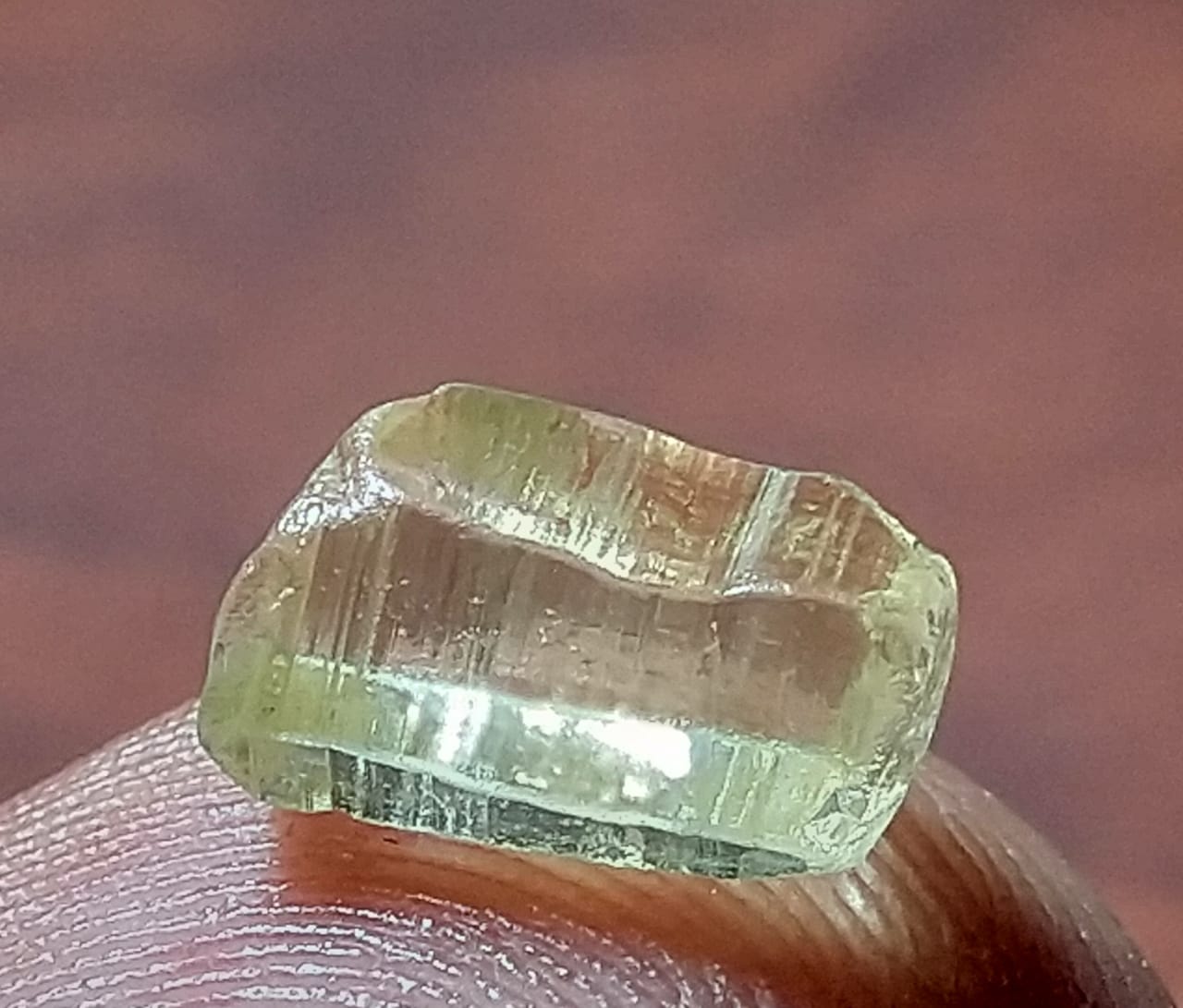 Natural Light Yellow Sapphire 2.50ct Small Facet Grade Stone.