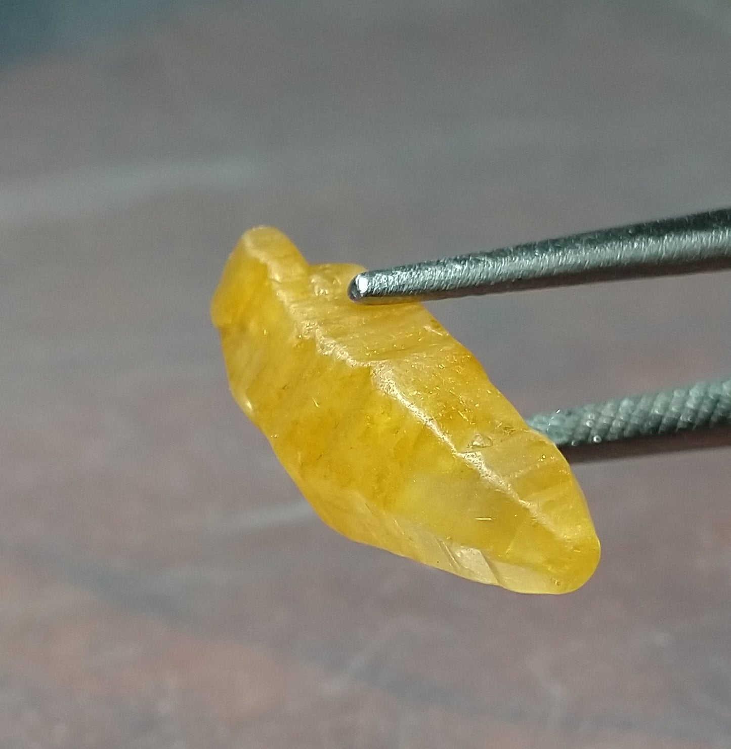 Natural Yellow Sapphire 12.40ct Crystal Stone.